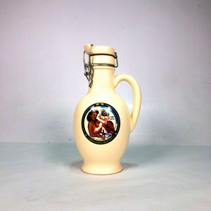 Jarra de Porcelana Blanca con Monograma y Cierre Metálico - imagen 2