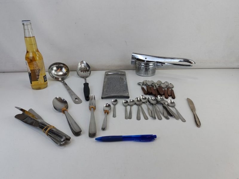 Gran Lote De Cubiertos Y Utensilios Para Cocina - imagen 2