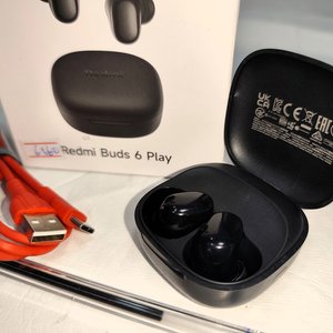 Auriculares Xiaomi Redmi Buds 6 Play Inalámbricos Bluetooth Negros - imagen 3