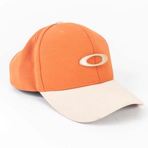 Gorra Oakley Dodger Naranja y Beige Nueva con Etiqueta - imagen 2