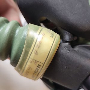 Mascarilla de Oxígeno Piloto LEEP Type 82 Usafrica - Coleccionismo Militar - imagen 3