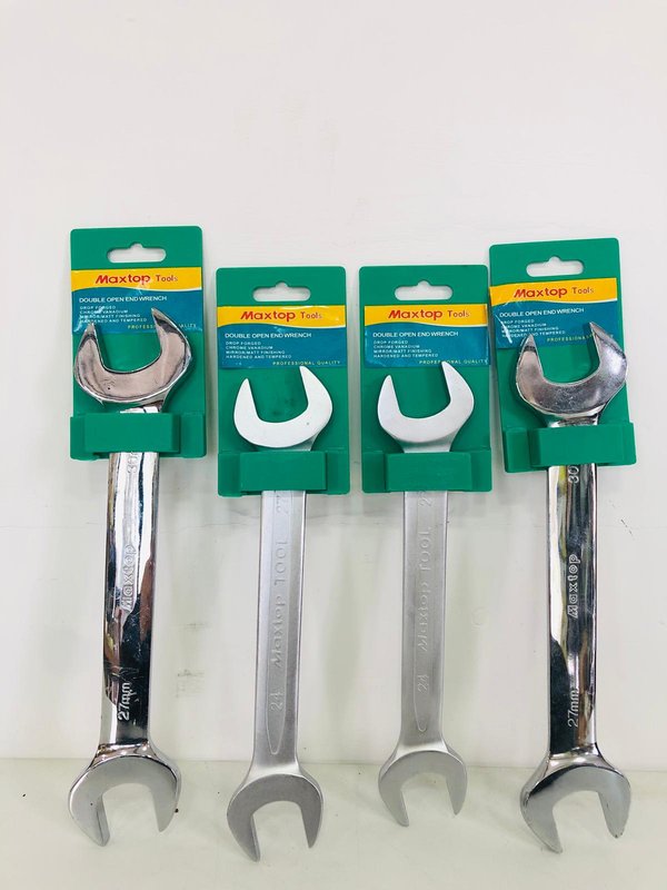 Set de 4 Llaves Estriadas Maxtop Tools Doble Boca - imagen 1