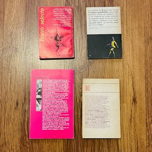 Lote de 4 libros de teatro: Sófocles, Shakespeare, O'Neill, Molière y Ricardo Grasso - imagen 2