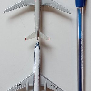 Aviones Rusos Tupolev 214 y 154 Aeroflot Escala 1/500 Herpa - imagen 4