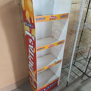 Lote de 3 Exhibidores de Metal y Cartón para Comercio - imagen 2