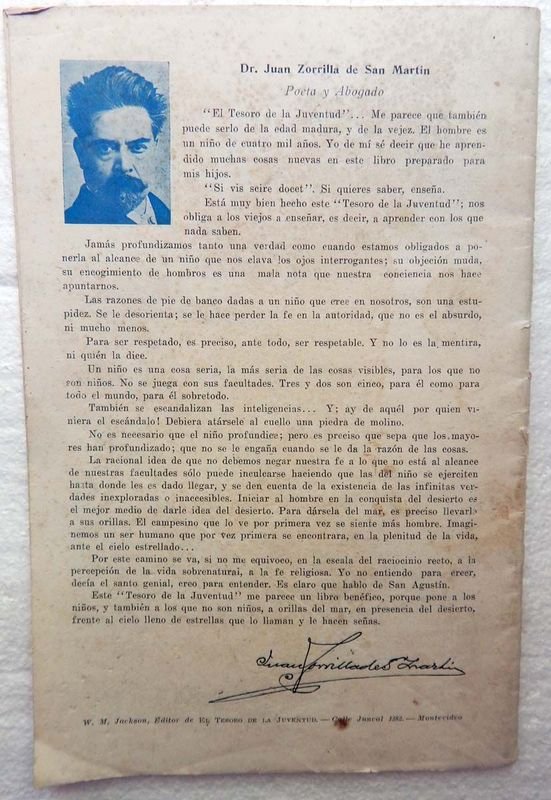 Antigua Revista Con Apreciaciones De Diferentes Personalidades De La Época Respecto A La obra 'El Tesoro De La Juventud' - imagen 7