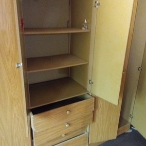 Ropero de MDF con 12 Puertas y 5 Cajones - imagen 4
