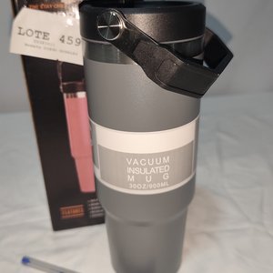 Vaso Térmico de Acero Inoxidable 900ml con Tapa y Pico, Nuevo en Caja - imagen 2