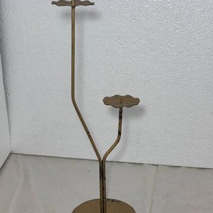 Lote de Candelabros y Soportes de Bronce/Latón - imagen 6
