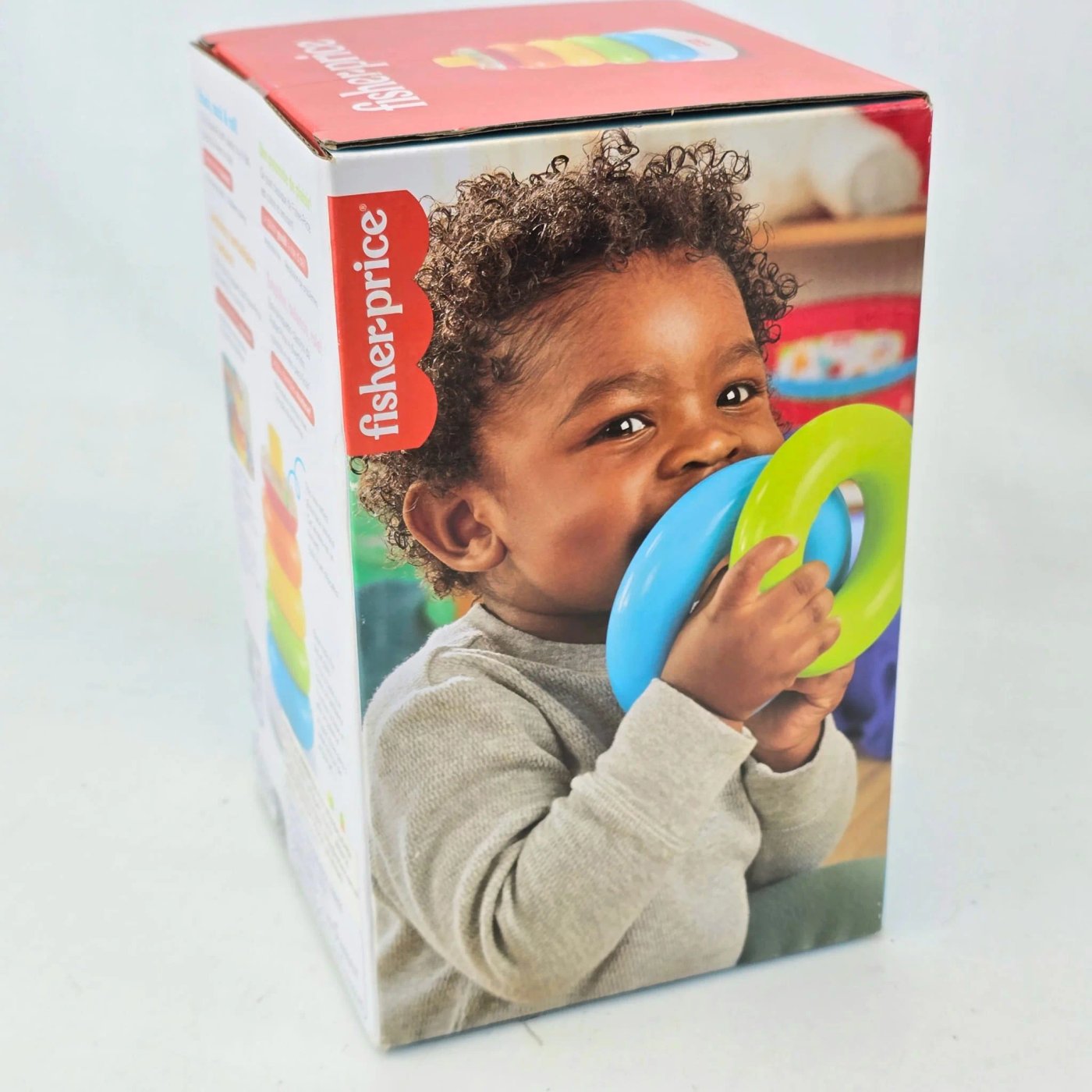 Juguetes Fisher-Price Rock-a-Stack para niños - imagen 2