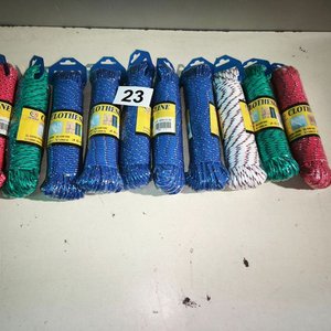 10 Rollos de Cuerda para Ropa 4mm x 30mts - imagen 2