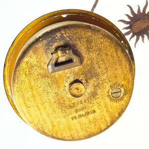 Reloj de sobremesa en vidrio 25 cm (con detalles) - imagen 4