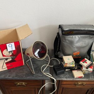 Lámpara Infrarroja Philips HP 3603 con Bolso y Accesorios - imagen 1
