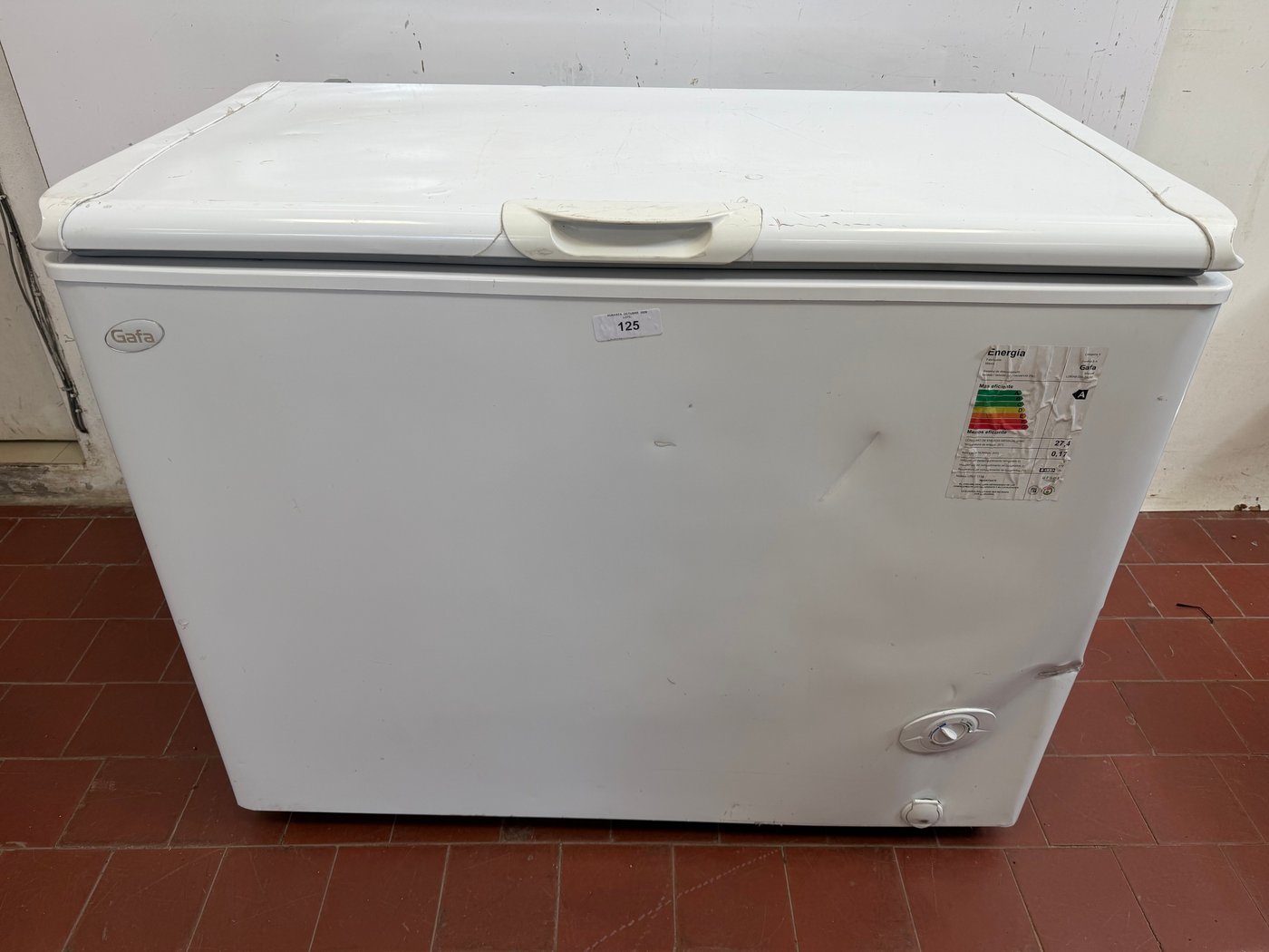 Freezer Horizontal Gafa Blanco 277 Litros