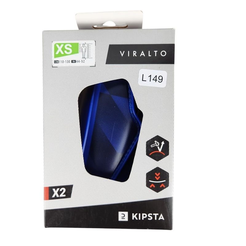 Canilleras de Fútbol Junior Kipsta VIRALTO Azul Talle XS
