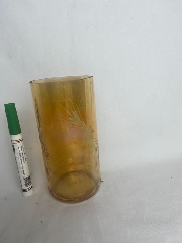 Vaso de cristal con diseño floral - imagen 8