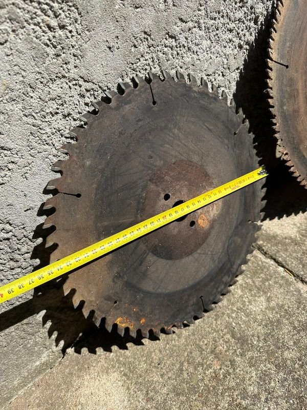 Discos de acero para sierra, 38 cm, 40 cm y 34 cm de diámetro - imagen 5