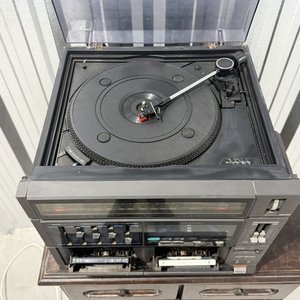 Tocadiscos Vintage Sanyo VP-500 con Doble Cassette y Ecualizador - imagen 6