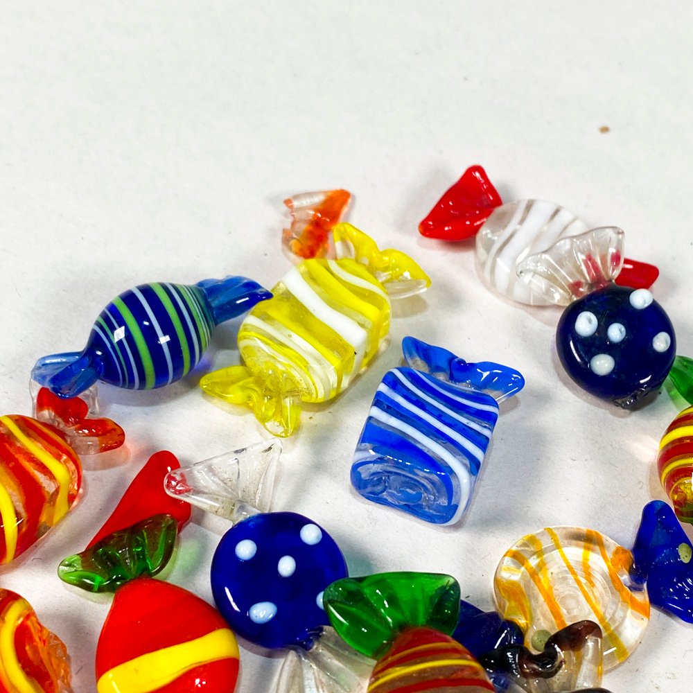 Colección de caramelos vidrio en diferentes colores - imagen 4
