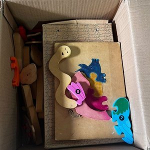 Puzzles de Madera Henebrados: Manos del 1 al 5 - imagen 1