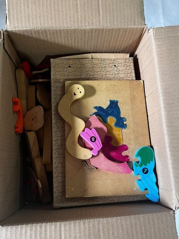 Puzzles de Madera Henebrados: Manos del 1 al 5