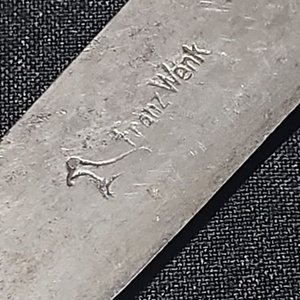 Cuchillo Franz Wenk Solingen Cabo Guampa Rubia Hoja 18 cm - imagen 3