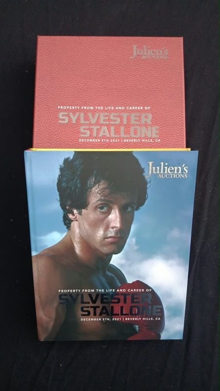 Catálogo de Subasta Julien's Auctions: Propiedad de Sylvester Stallone