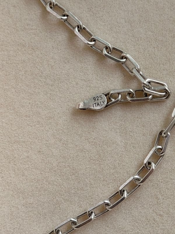 Cadena de plata 925 de alta calidad - imagen 2