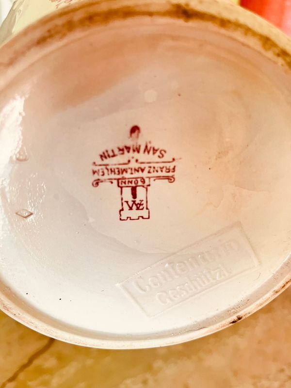 JUEGO LAVATORIO PORCELANA ALEMANA - imagen 5
