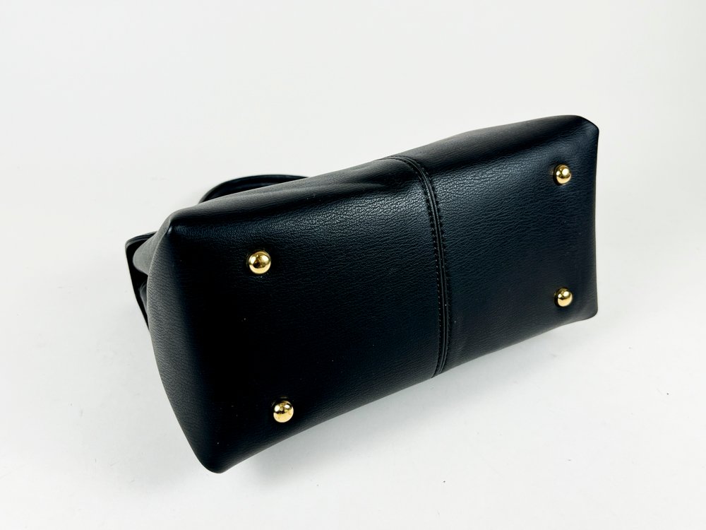 Cartera de cuero negro Zenit - imagen 3