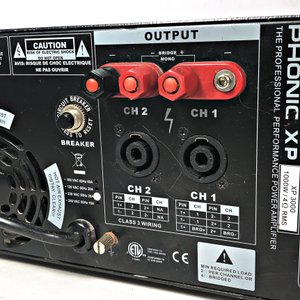 Potencia Phonic XP 3000 Amplificador de Audio Profesional - imagen 4