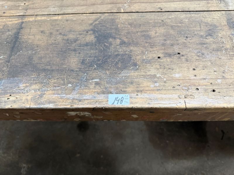 Mesa de Trabajo Rústica en Pino Brasil