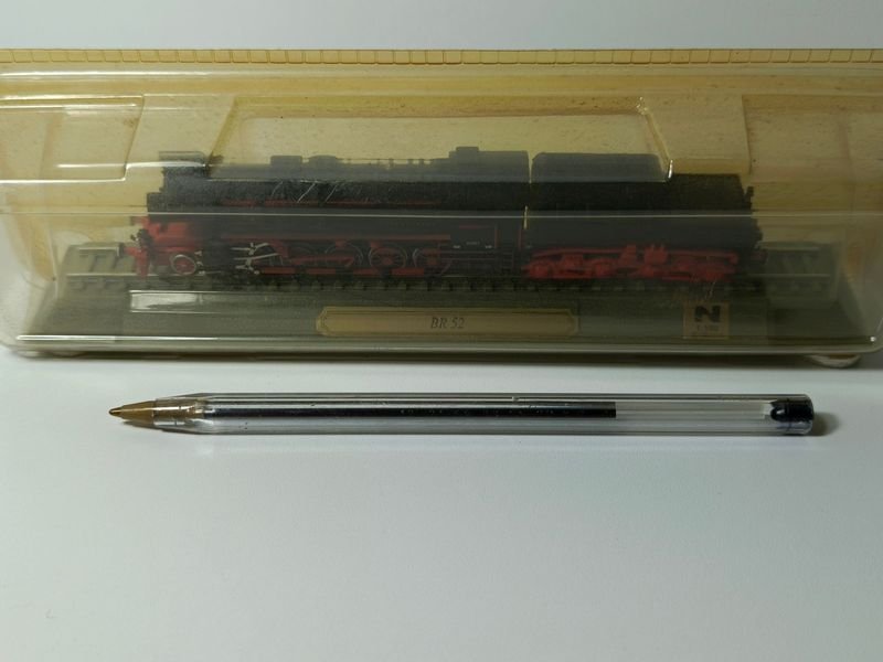 Locomotora de tren en miniatura BR 52 alemana, escala N (1:160) - imagen 5