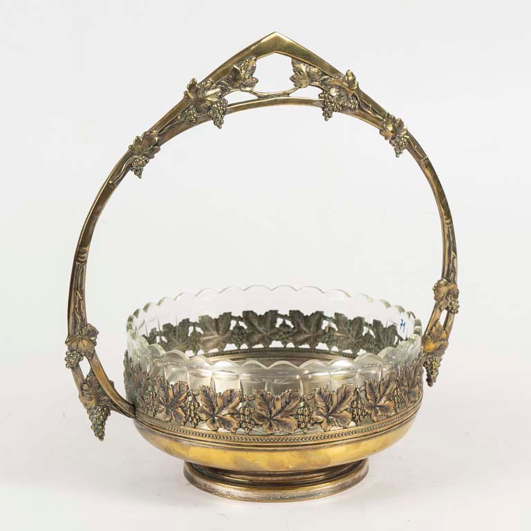 Lote anterior: Centro de mesa de plata y cristal tallado