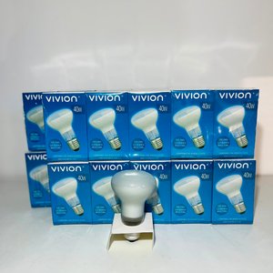 Lámparas Incandescentes Vivion Hongo Reflectora Luz Blanca 40W - imagen 2