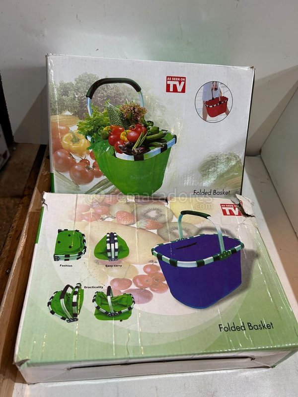 Cestas Plegables "Folded Basket" con Asa
