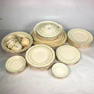 Conjunto de Porcelana Inglesa Beige Alfred Meakin Royal Marigold - imagen 2