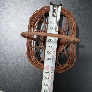 Conjunto de Cestas de Mimbre Artesanales Variadas - imagen 5