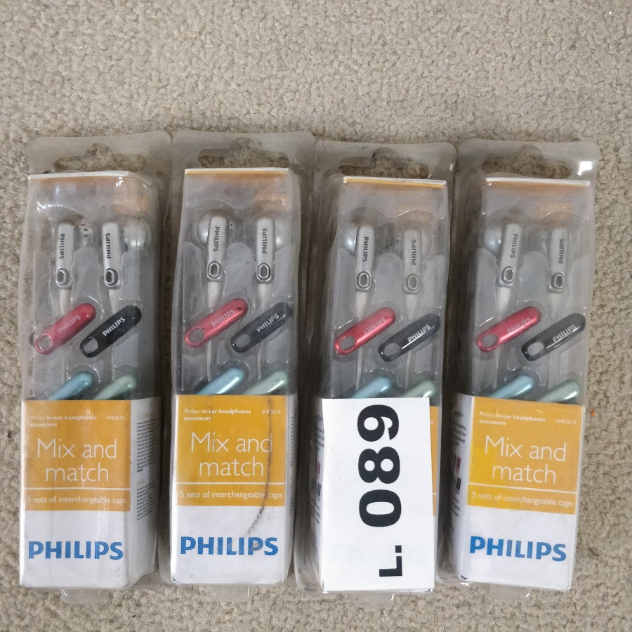 Lote siguiente: Auriculares Phillips de alta calidad