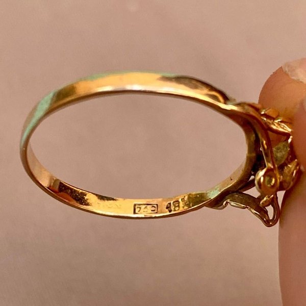 Anillo de Oro con Perla de Calidad - imagen 4