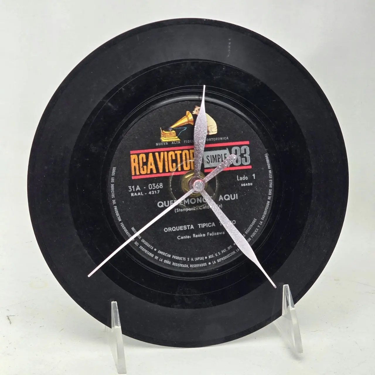 Reloj de Vinilo RCA Victor "Orquesta Típica"