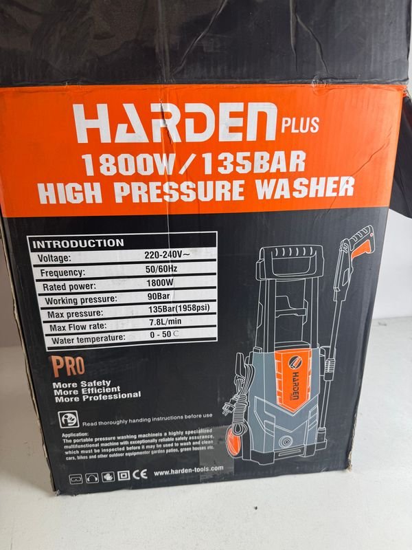 Lavadora de alta presión harden 1800W - imagen 2