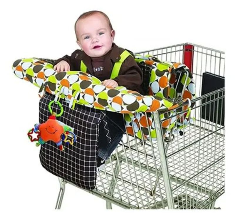 Sillita Portátil para Bebé con Bolso y Camiseta Talle 1 Año