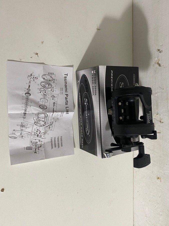 Reel rotativo 3000L caja negra MR-67 - imagen 3