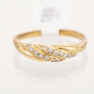 Anillo Oro 9k con Circonias - imagen 1