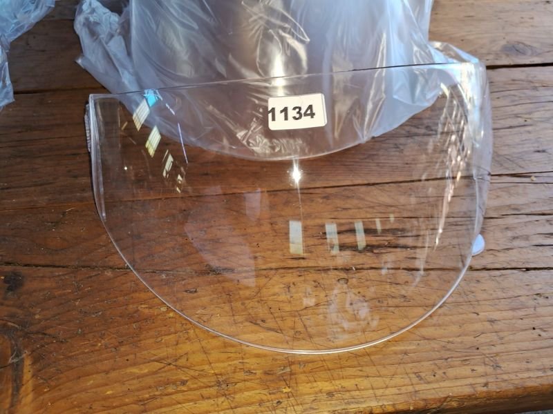 Lotes de viseras de casco de moto acrílicas transparentes - imagen 3
