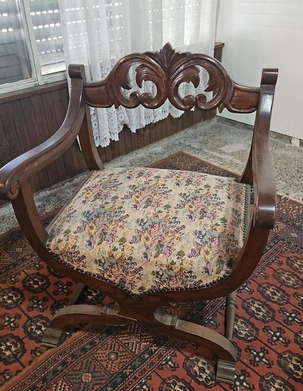 Muy lindo juego en roble antiguo - Muebles antiguos de alta calidad - imagen 2