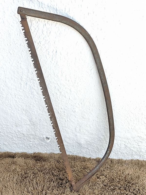 Trozador de hierro con hoja de 105 cm en muy buen estado - imagen 3