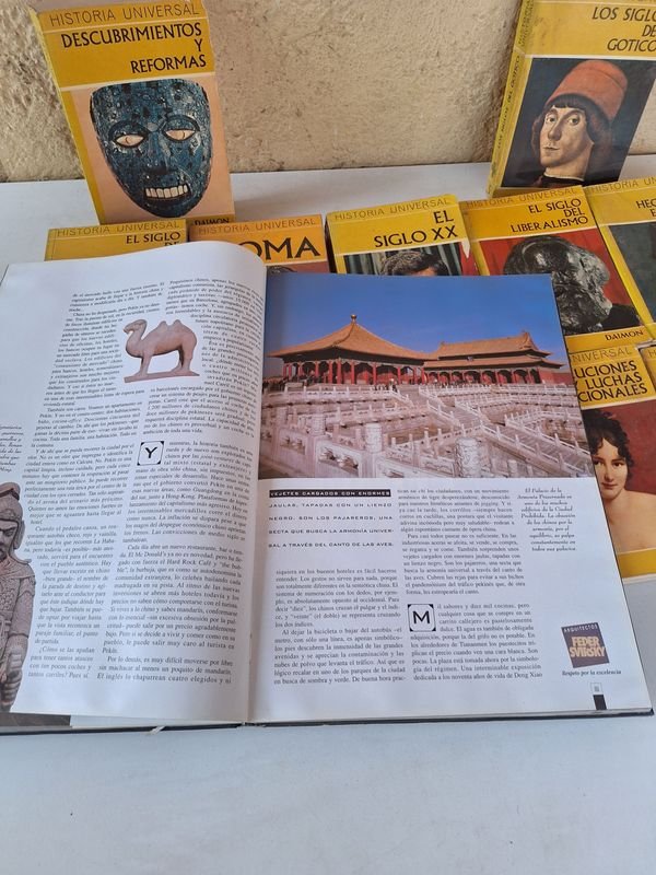 Colección de libros sobre historia y maravillas del mundo ilustrado - imagen 6