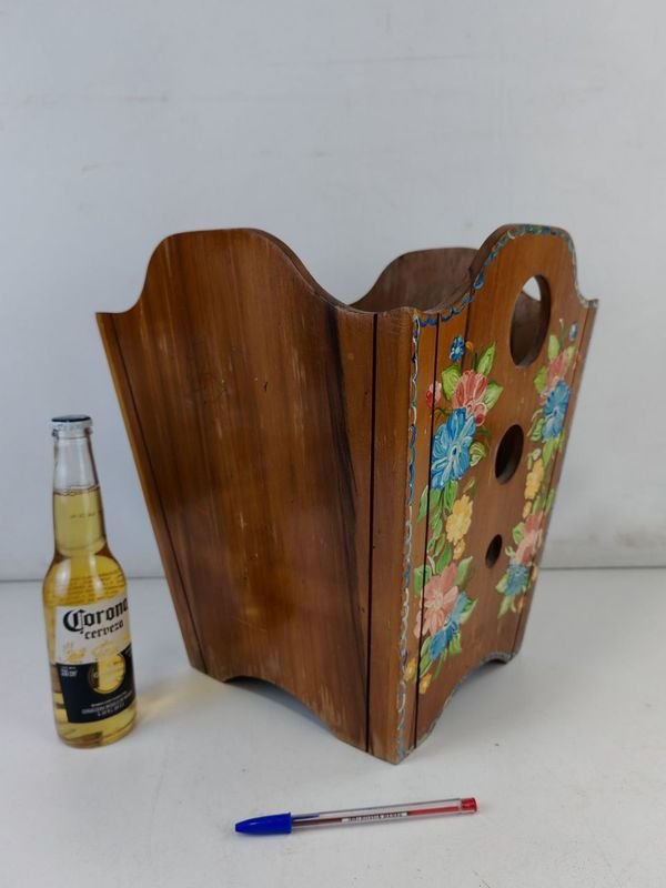Paraguero De Madera - Detalle de Decoración - imagen 2